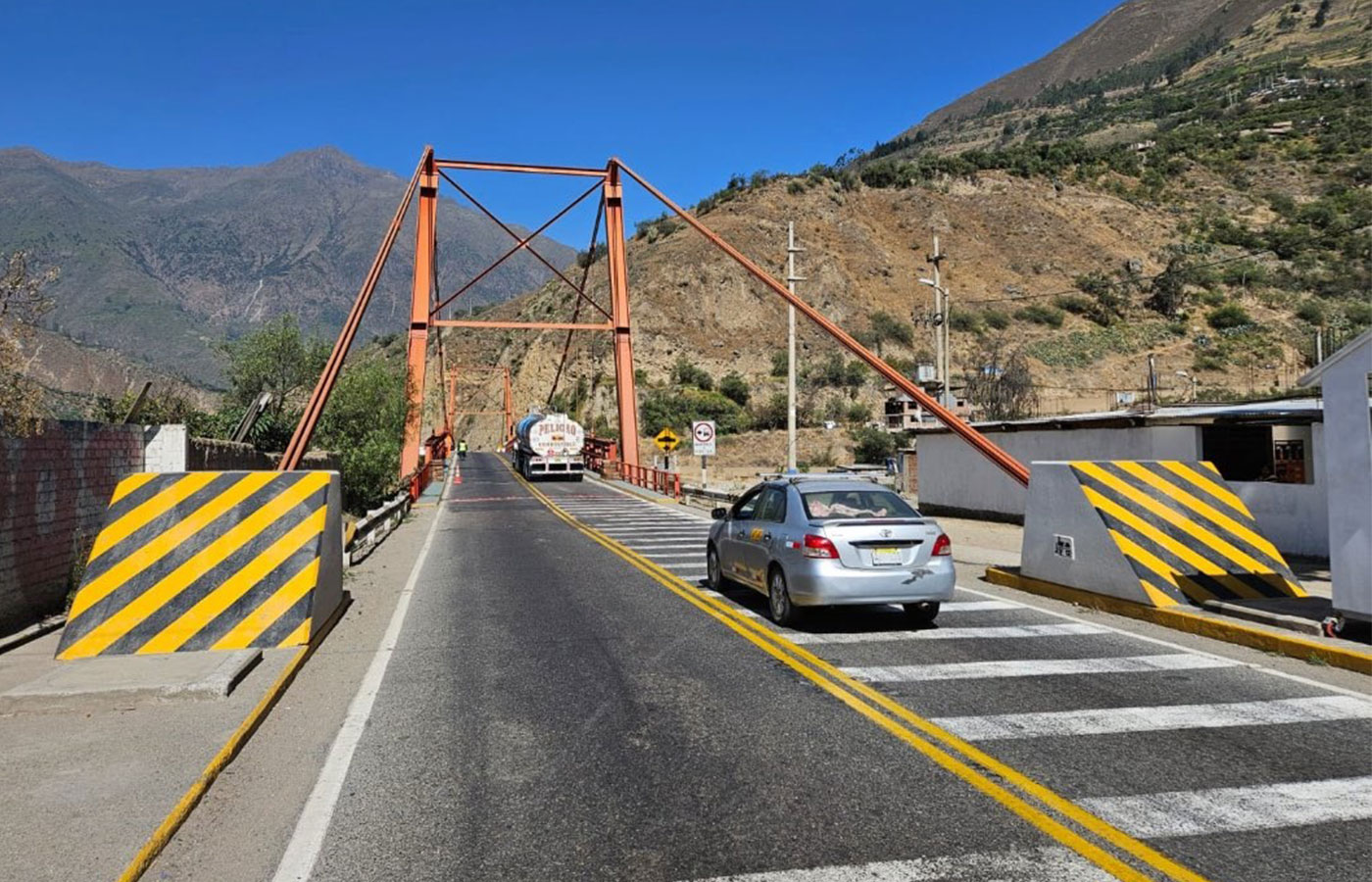 Perú: Culminan los trabajos de mantenimiento del puente Habich