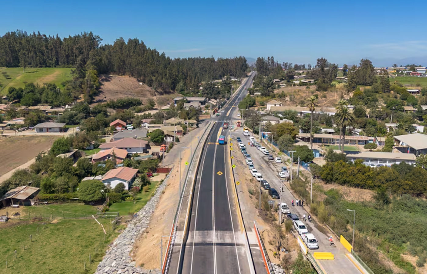 Chile inaugura la Ruta G-78 Melipilla - Cuncumén 