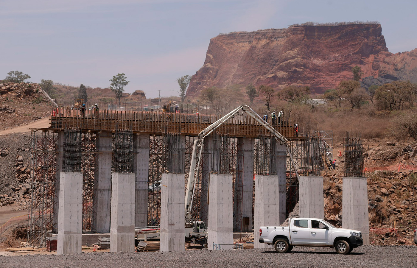 México: Avanza construcción del nuevo periférico de Morelia