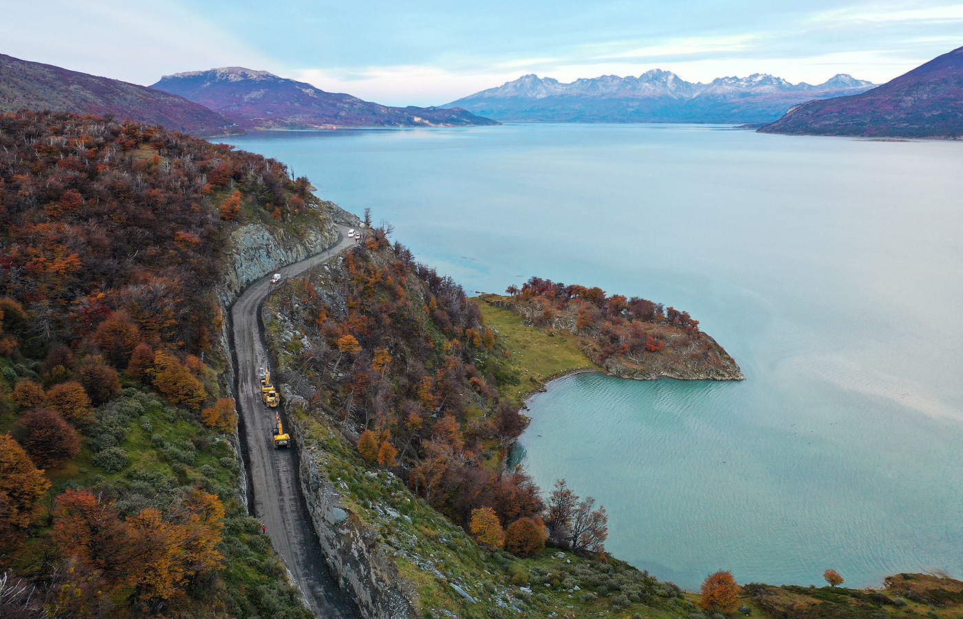 Chile: Avanza la construcción de la ruta más austral del mundo