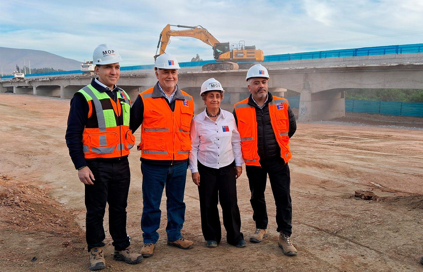 Chile: MOP inicia obras de reemplazo del Puente Huentelauquén