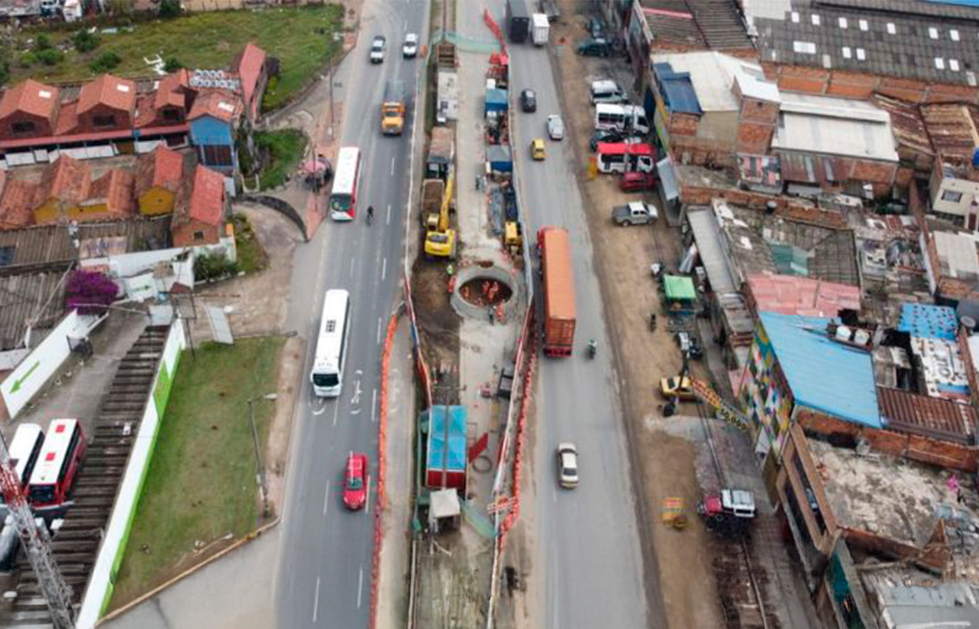 Colombia: Ampliación de TransMilenio a Soacha supera el 50 % de avance
