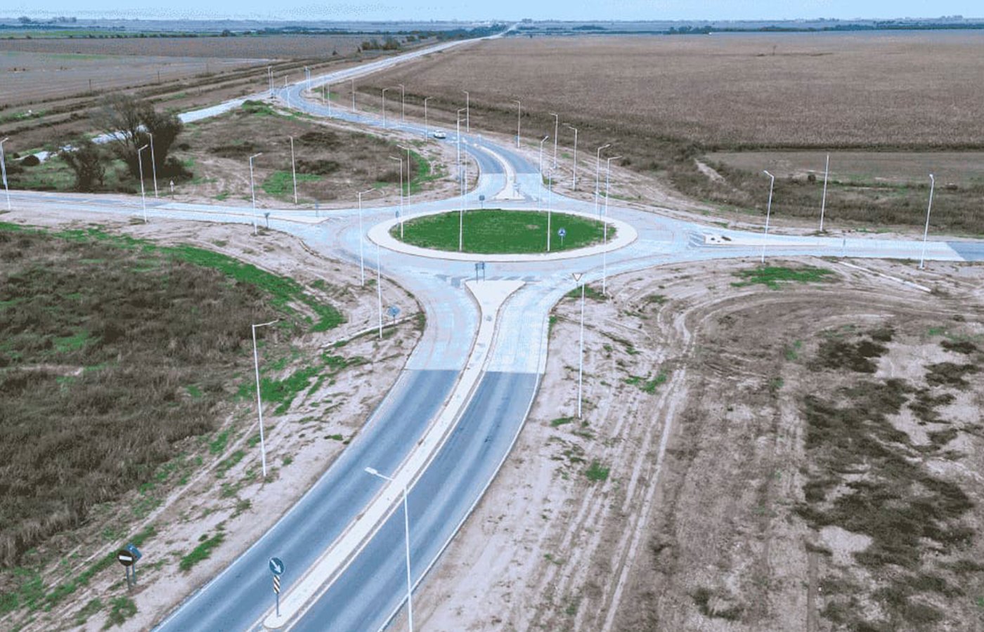 Argentina: Pavimentación entre Calchín Oeste y la Ruta 10 alcanzó un 85% de avance