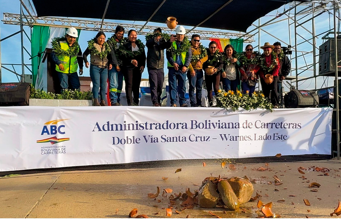 Bolivia: Inicia la construcción de la Doble Vía Santa Cruz – Warnes, lado este
