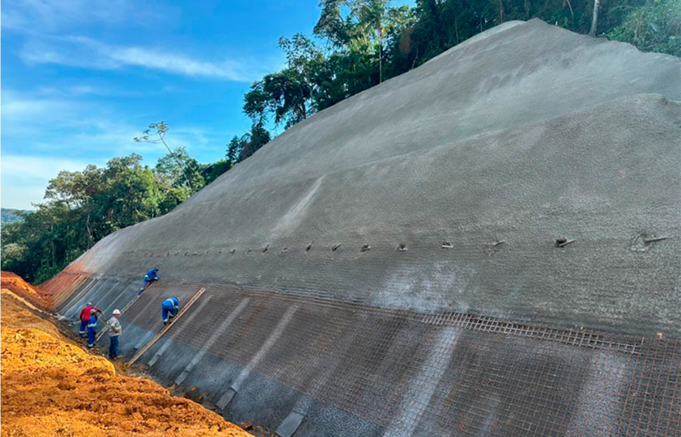 Brasil: Avanzan las obras del túnel de Vieira en la BR-280/SC