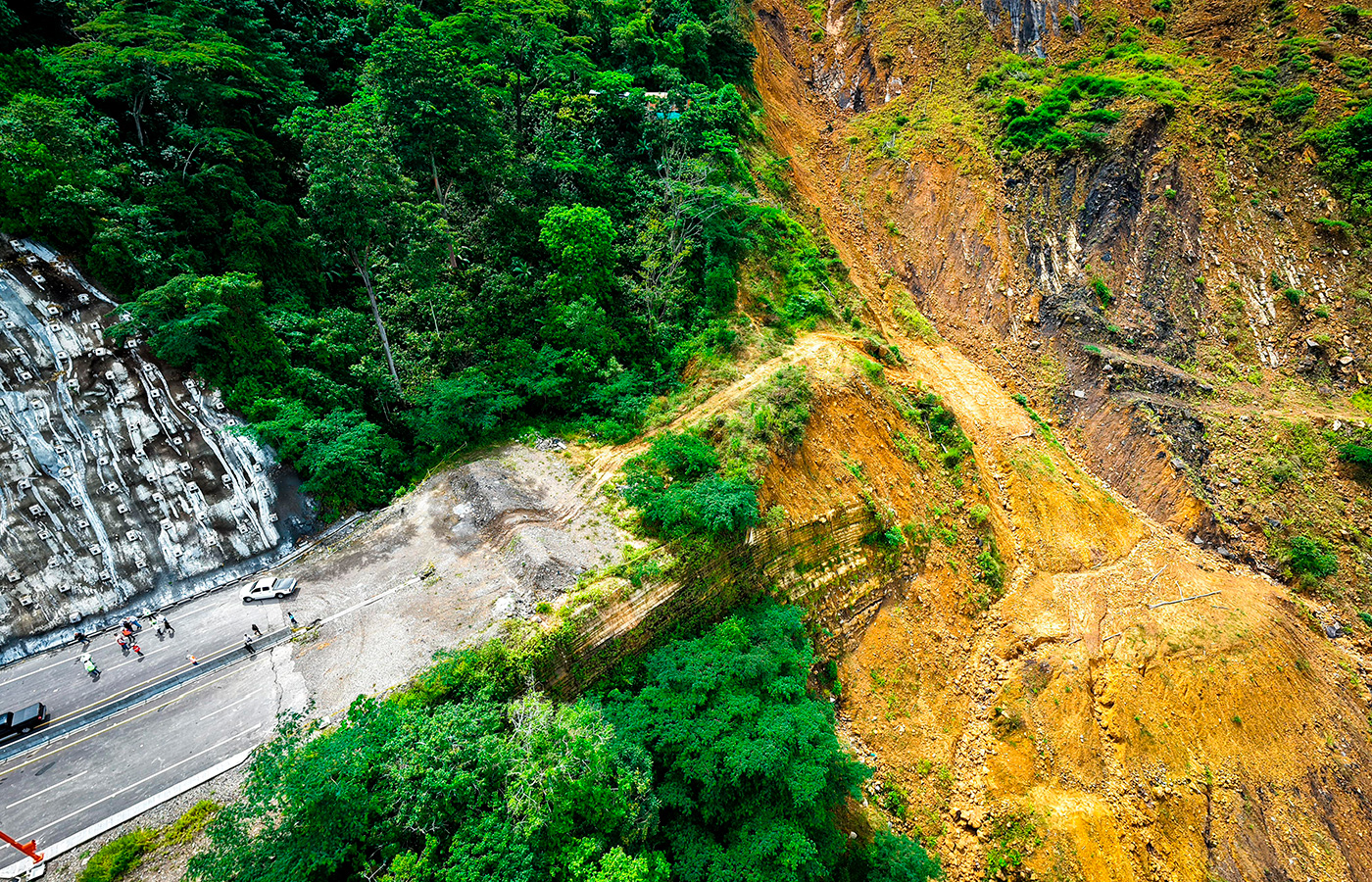 Colombia: ANI evalúa solución para tramo con afectación geológica en la Ruta del Cacao