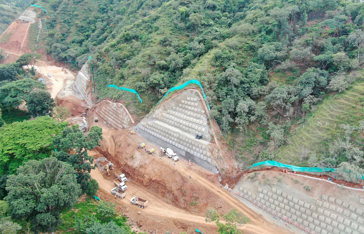 Colombia: Avanzan las obras de la Nueva Vía al Mar en Antioquia