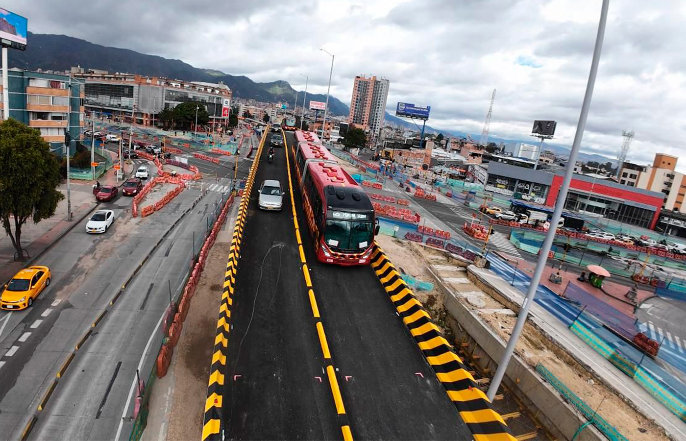 Colombia: Bogotá habilita puente en la av. Suba sobre la calle 100