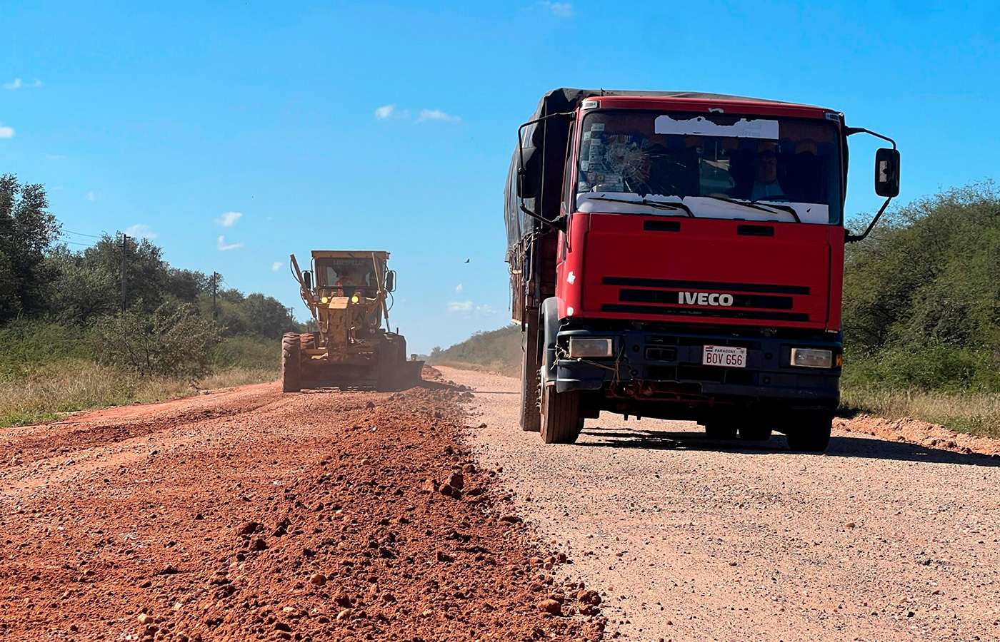 Paraguay inicia la construcción de la primera ruta con pavimento rígido