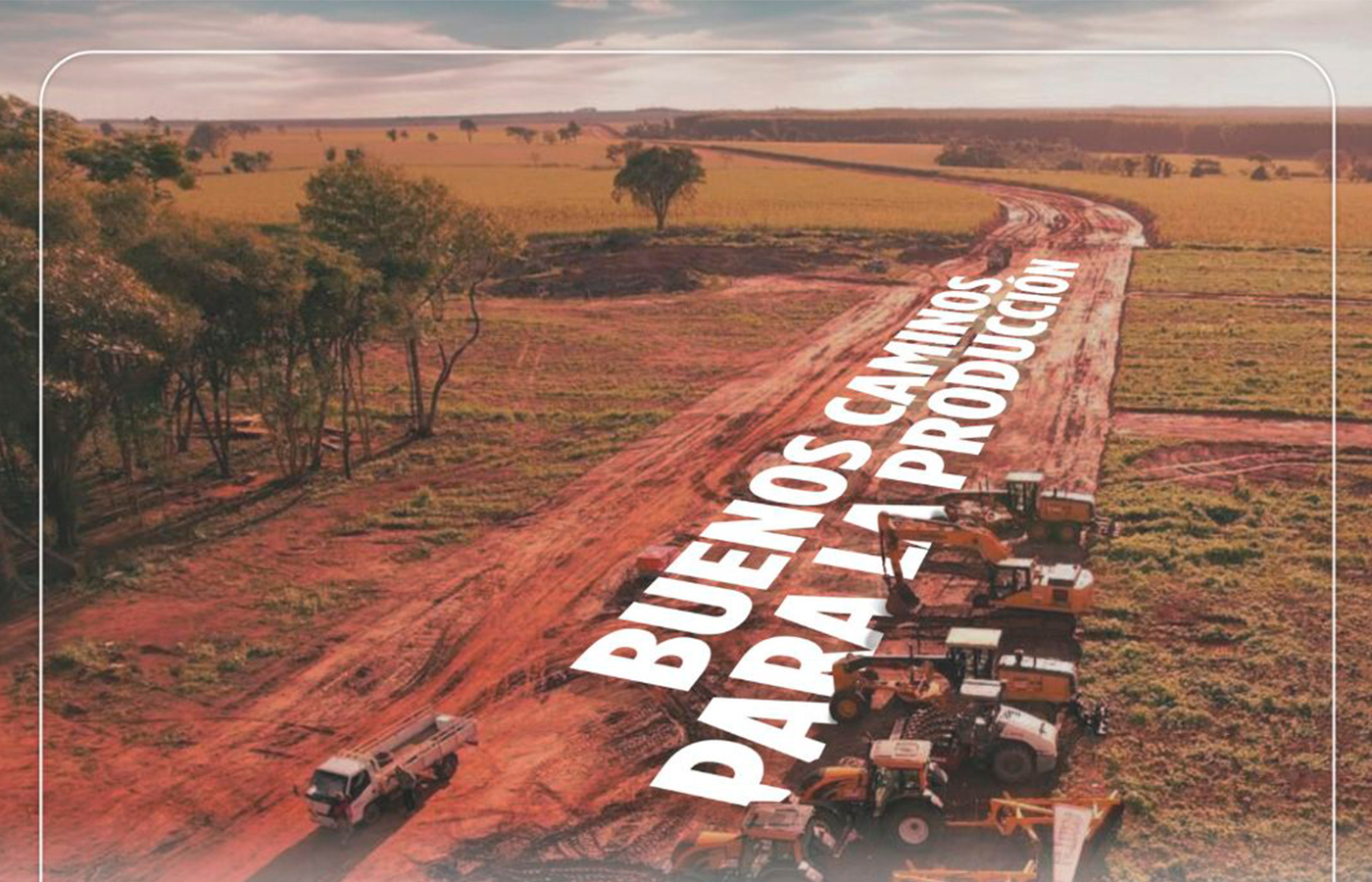 Paraguay invierte más de USD 100 millones en la transformación vial rural