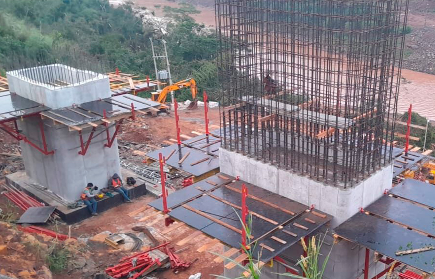 Paraguay: Puente sobre el río Monday alcanza el 20% de avance