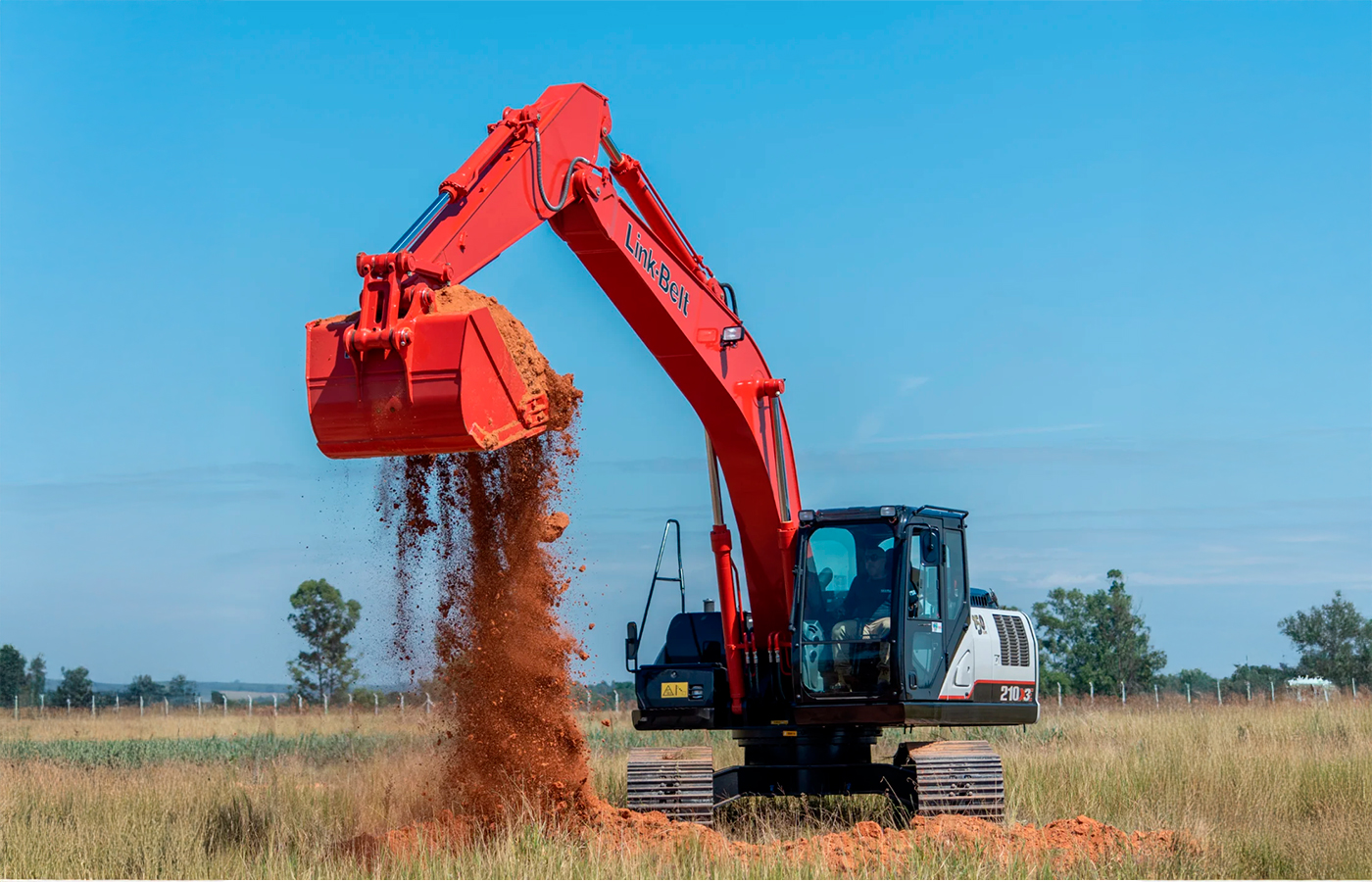 Link-Belt Excavators alcanza la cifra de 1000 excavadoras vendidas en Brasil