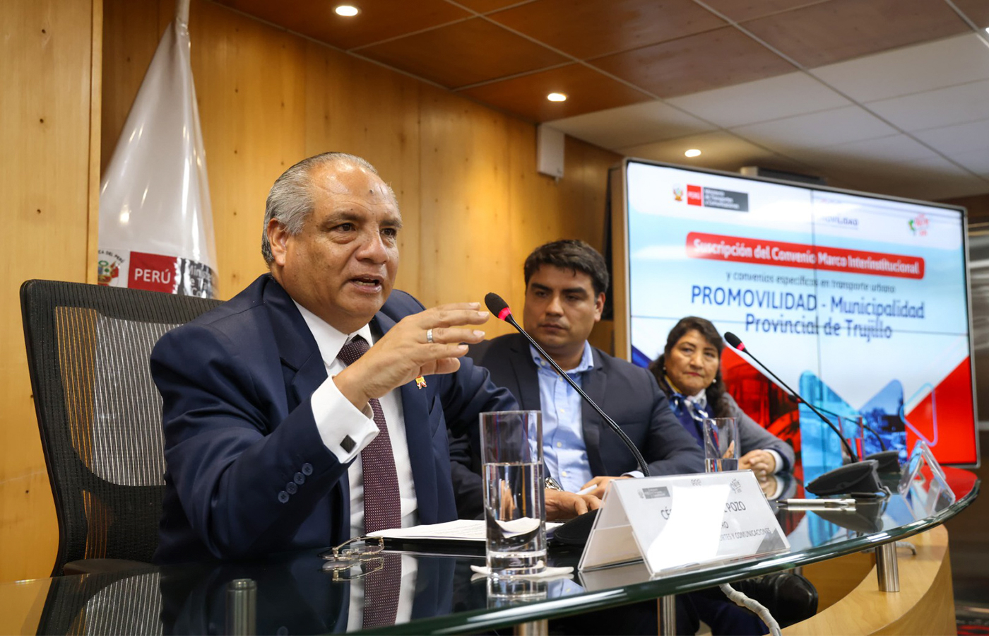 Perú: MTC impulsa proyectos de transporte urbano en Trujillo con cuatro convenios