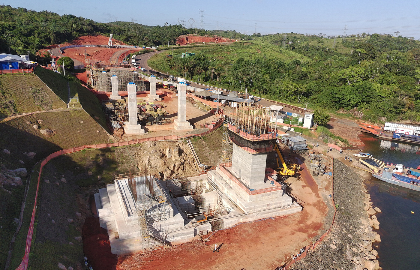 Brasil: Obras del Puente Xingu alcanzan el 40% de avance
