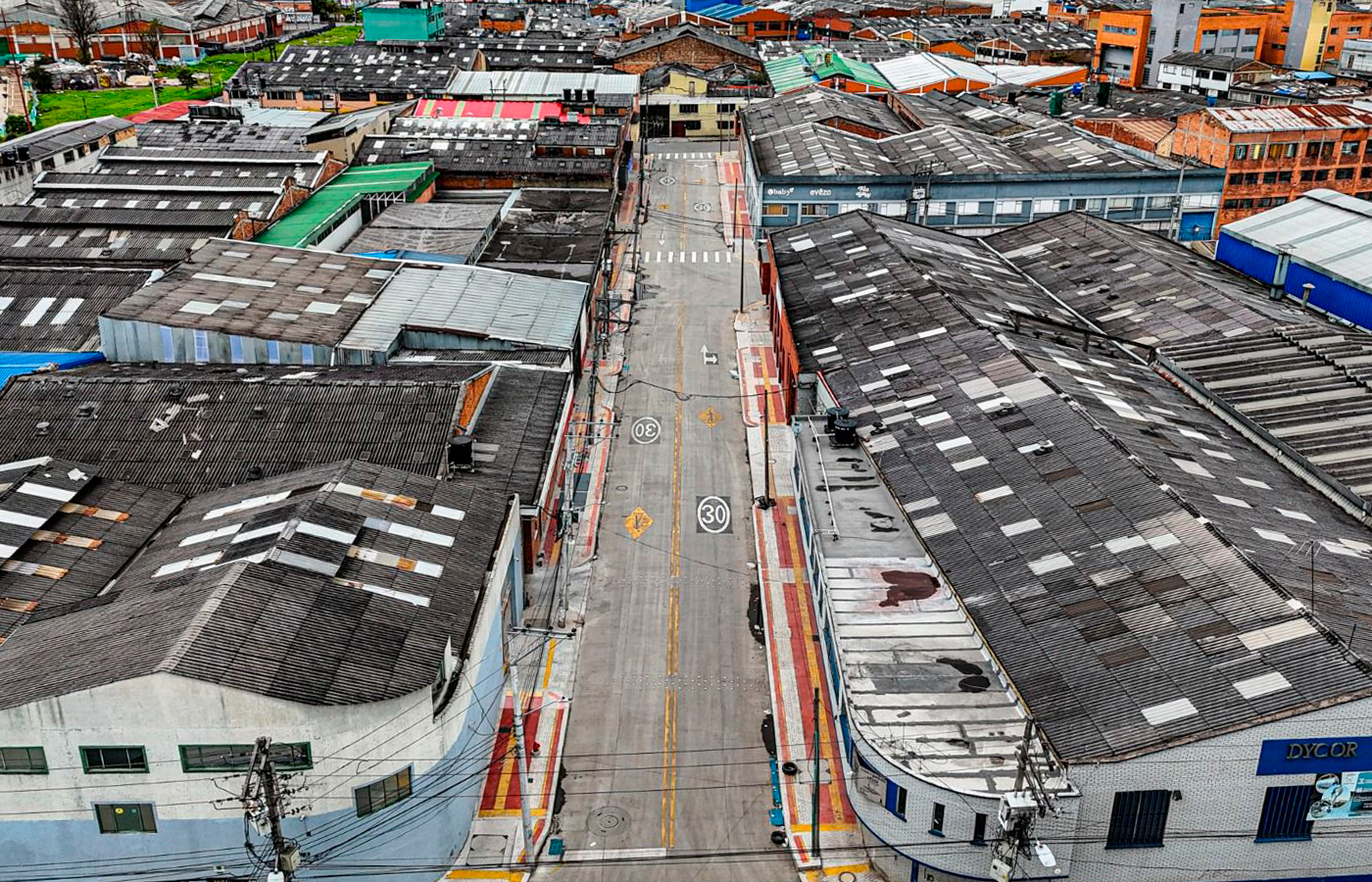 Colombia: Bogotá entrega 10 segmentos viales en el sector de Puente Aranda