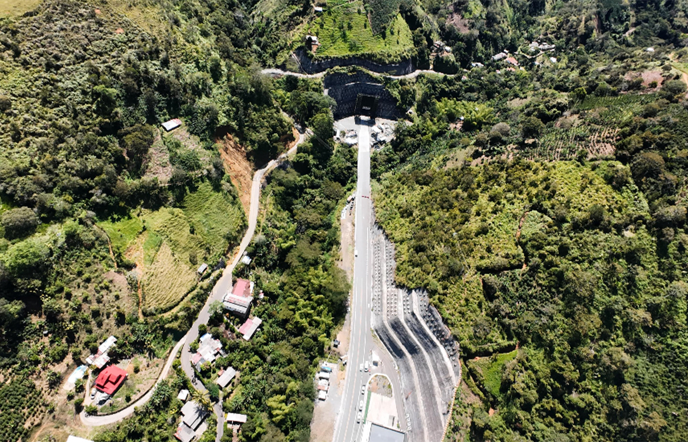 Colombia: Invías realiza visita técnica en el Túnel Guillermo Gaviria Echeverri