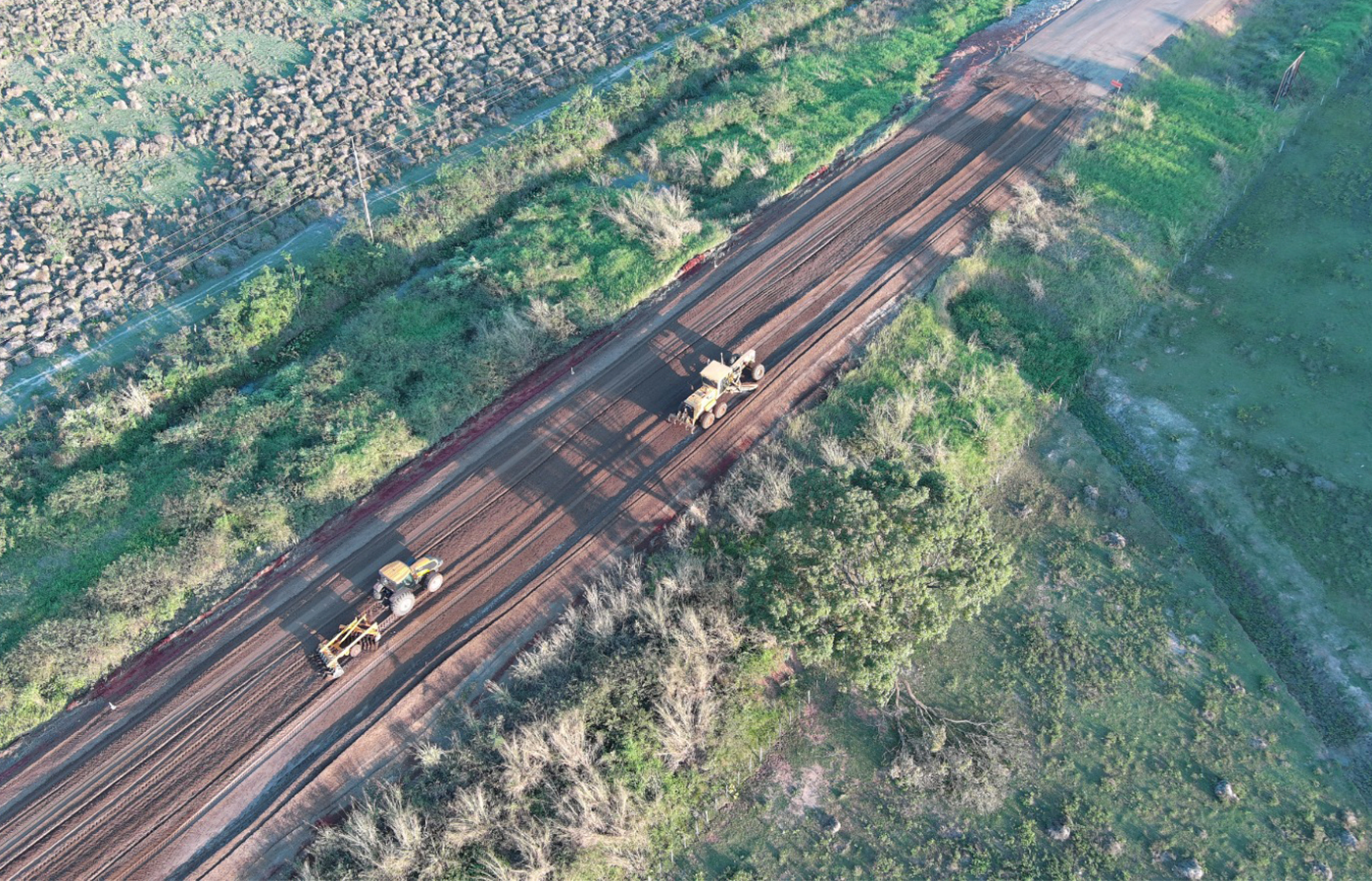 Paraguay: Avanzan las obras del proyecto Corredores Agroindustriales de San Pedro