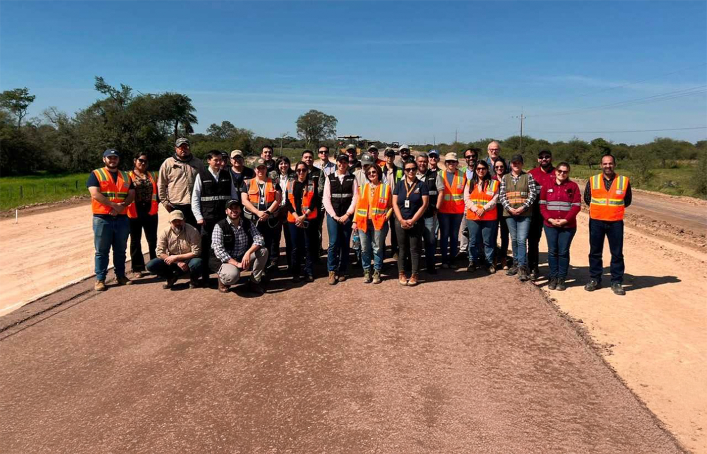 Paraguay: Misión del BID verifica avances en el Lote 2 de la ruta PY12