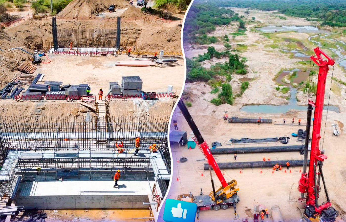 Perú: MTC avanza en la construcción de once puentes definitivos en Piura