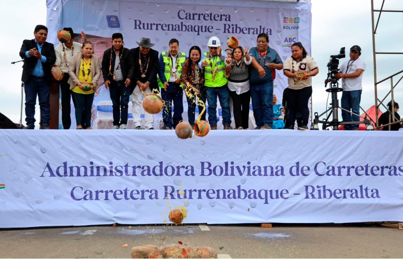 Bolivia: Presidente Arce entrega la carretera Rurrenabaque – Riberalta