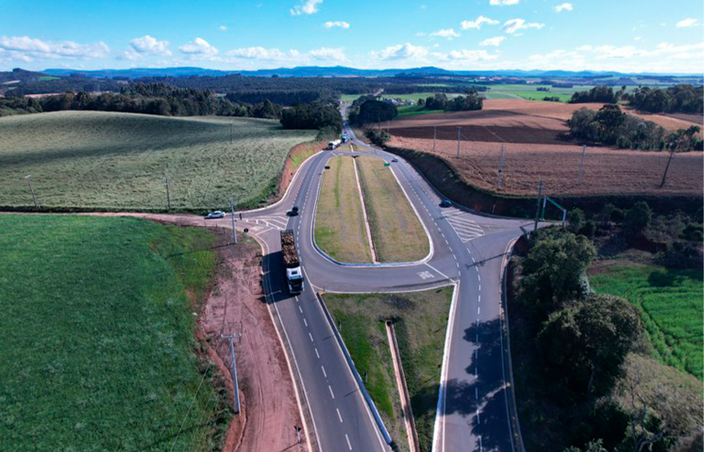 Brasil: Transportes entrega revitalización de 128 km de la BR-280/SC