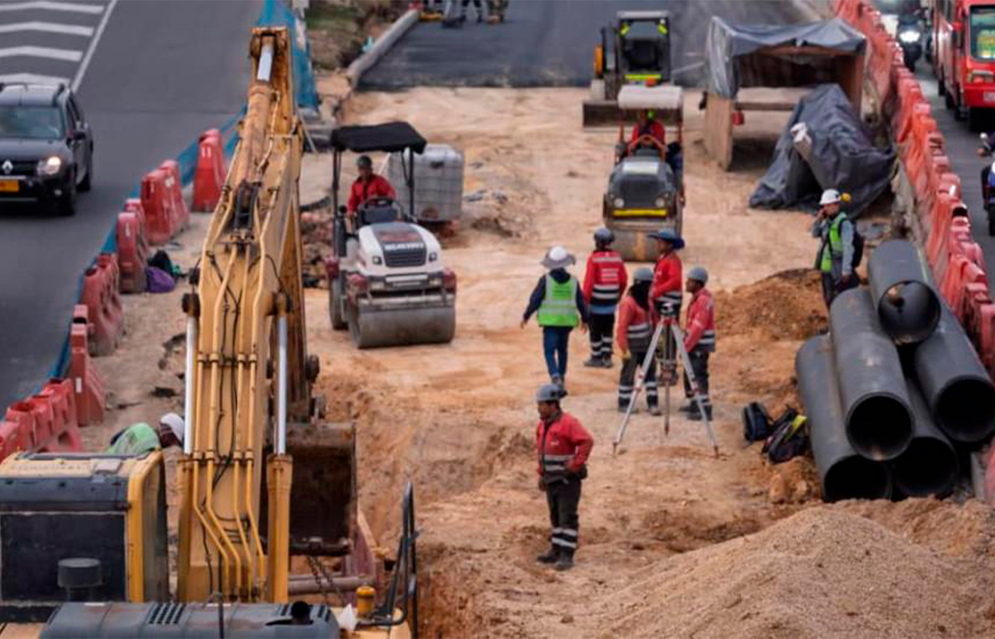 Colombia: La ejecución del proyecto troncal de la avenida 68 llega al 70 %