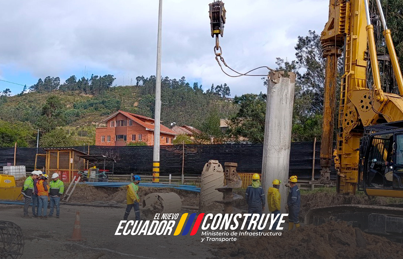 Ecuador inicia obras de pilotaje en el distribuidor Monay – IESS