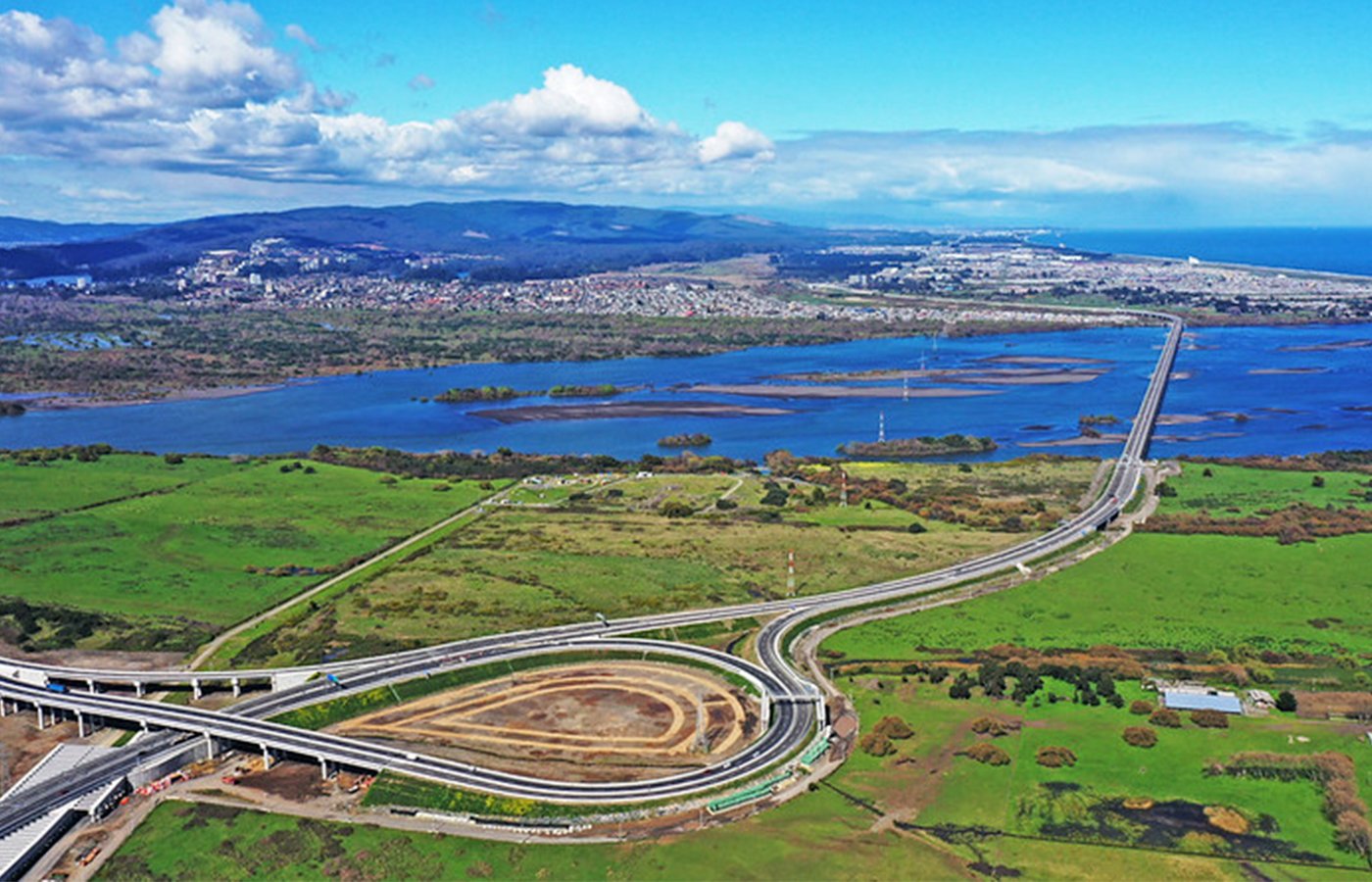 Puente Industrial: Inicia la marcha blanca del puente más largo de Chile 