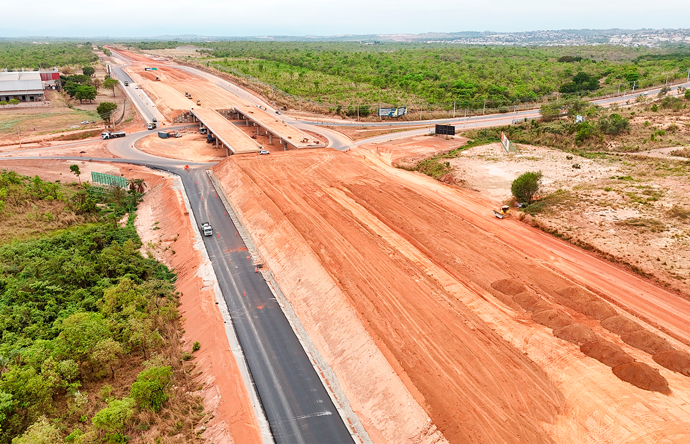 Brasil: DNIT avanza en diez frentes de obra en la Circunvalación Norte de Cuiabá