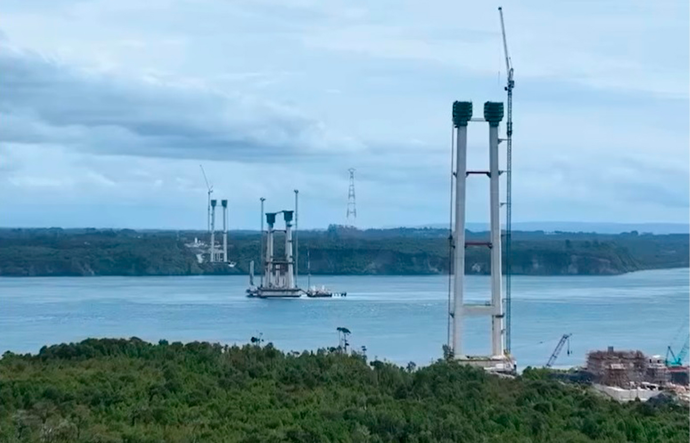 Chile: Prevén que el Puente Chacao esté listo para segundo semestre de 2028