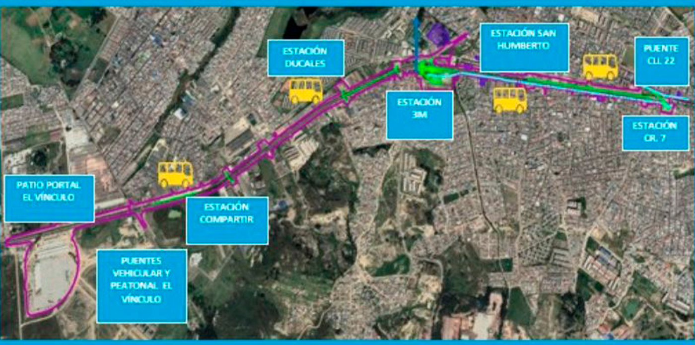 Colombia: Extensión de TransMilenio a Soacha alcanza 64% de avance en septiembre