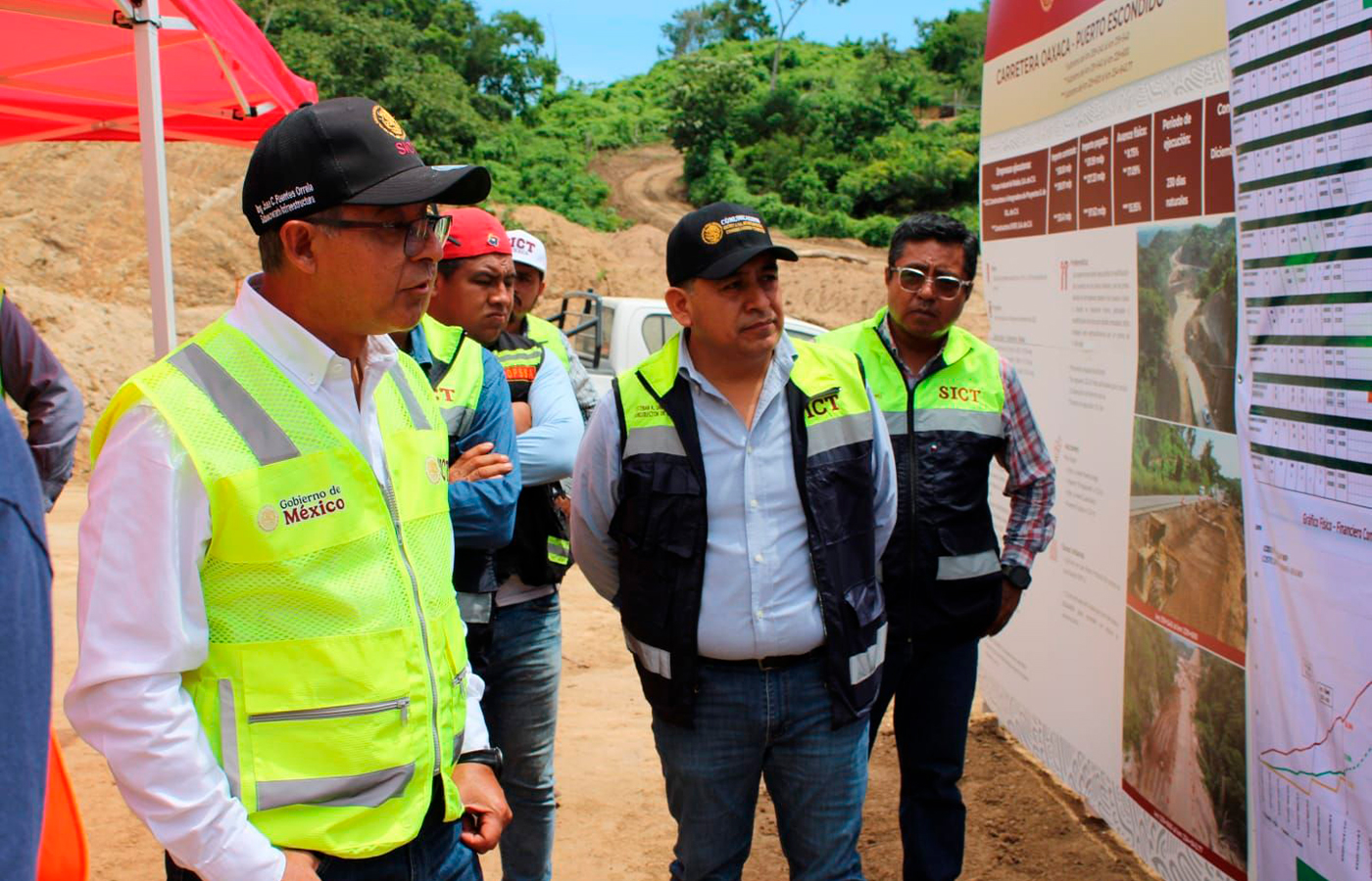 México: Avanza modernización del tramo Pochutla-Huatulco