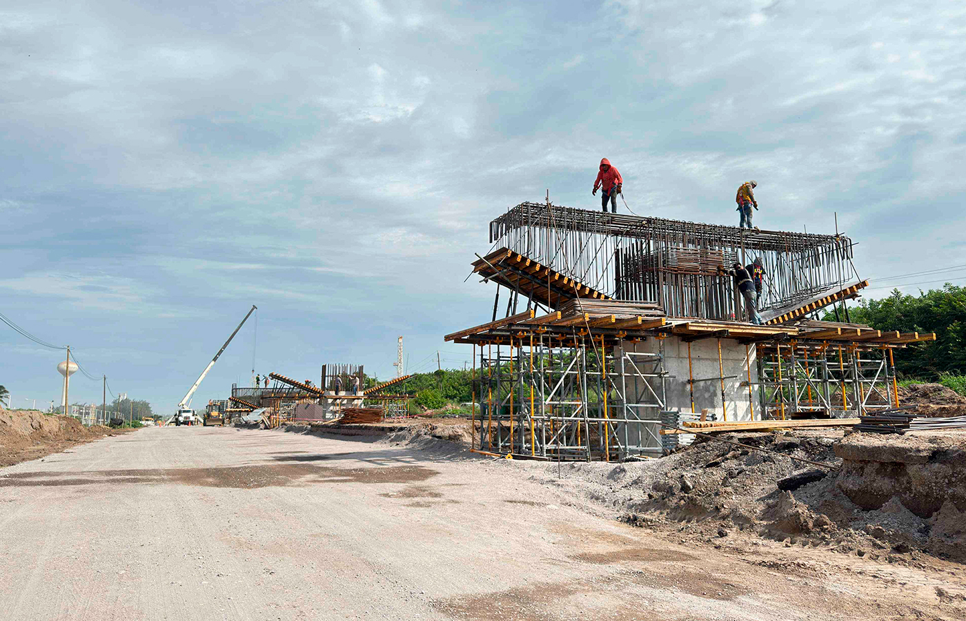México: Distribuidor Vial de Acceso al Puerto de Veracruz alcanza 42% de avance