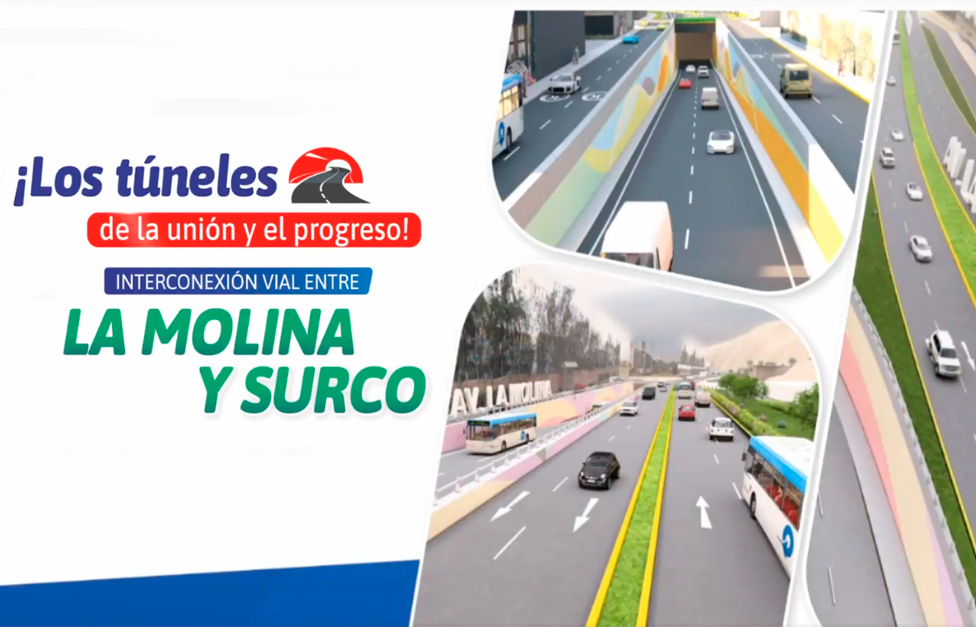 Perú: La Molina y Surco estarán interconectadas por más de 19 km de túneles