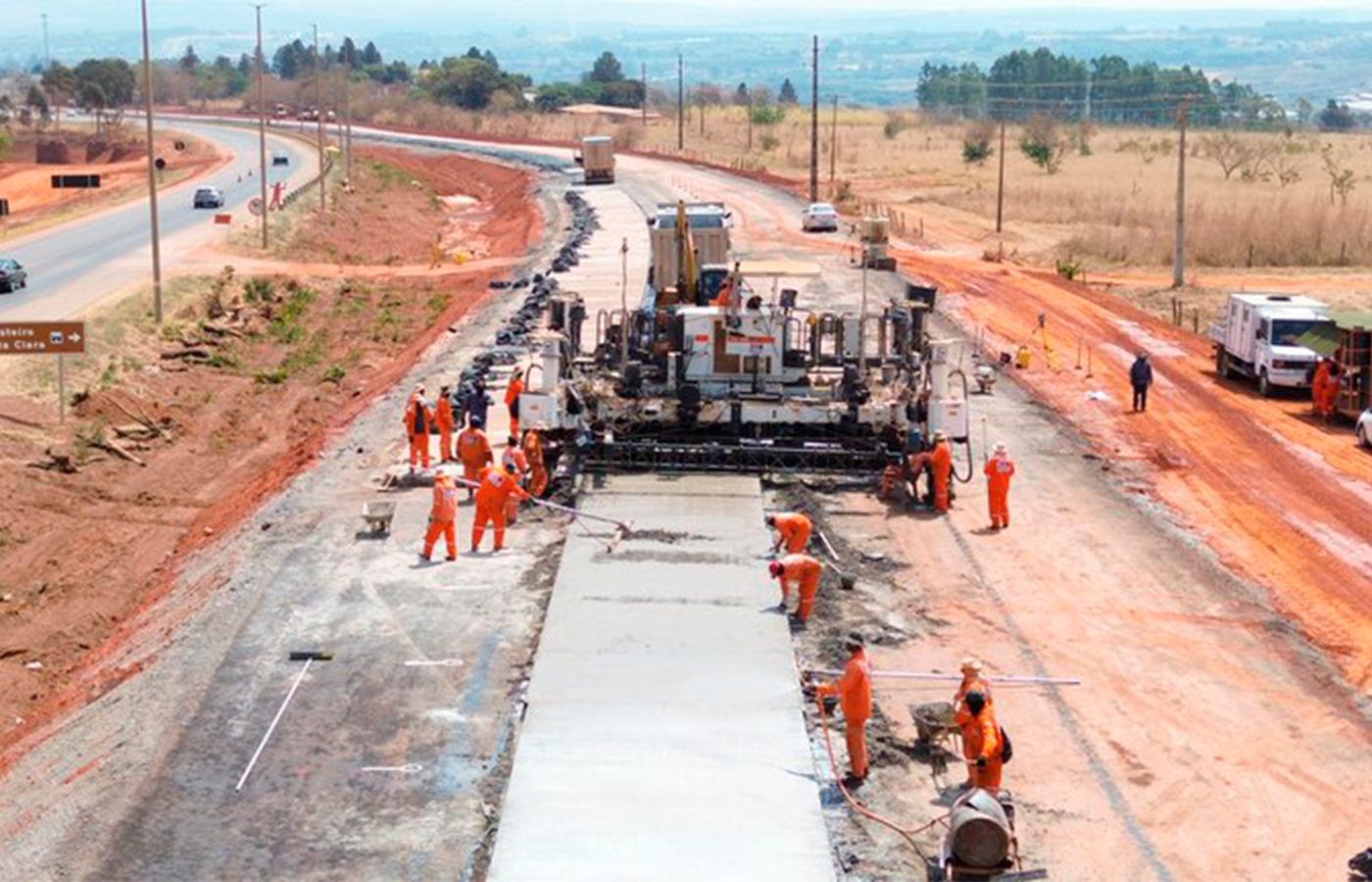 Brasil: Avanzan trabajos de duplicación y restauración de BR-080 en Distrito Federal