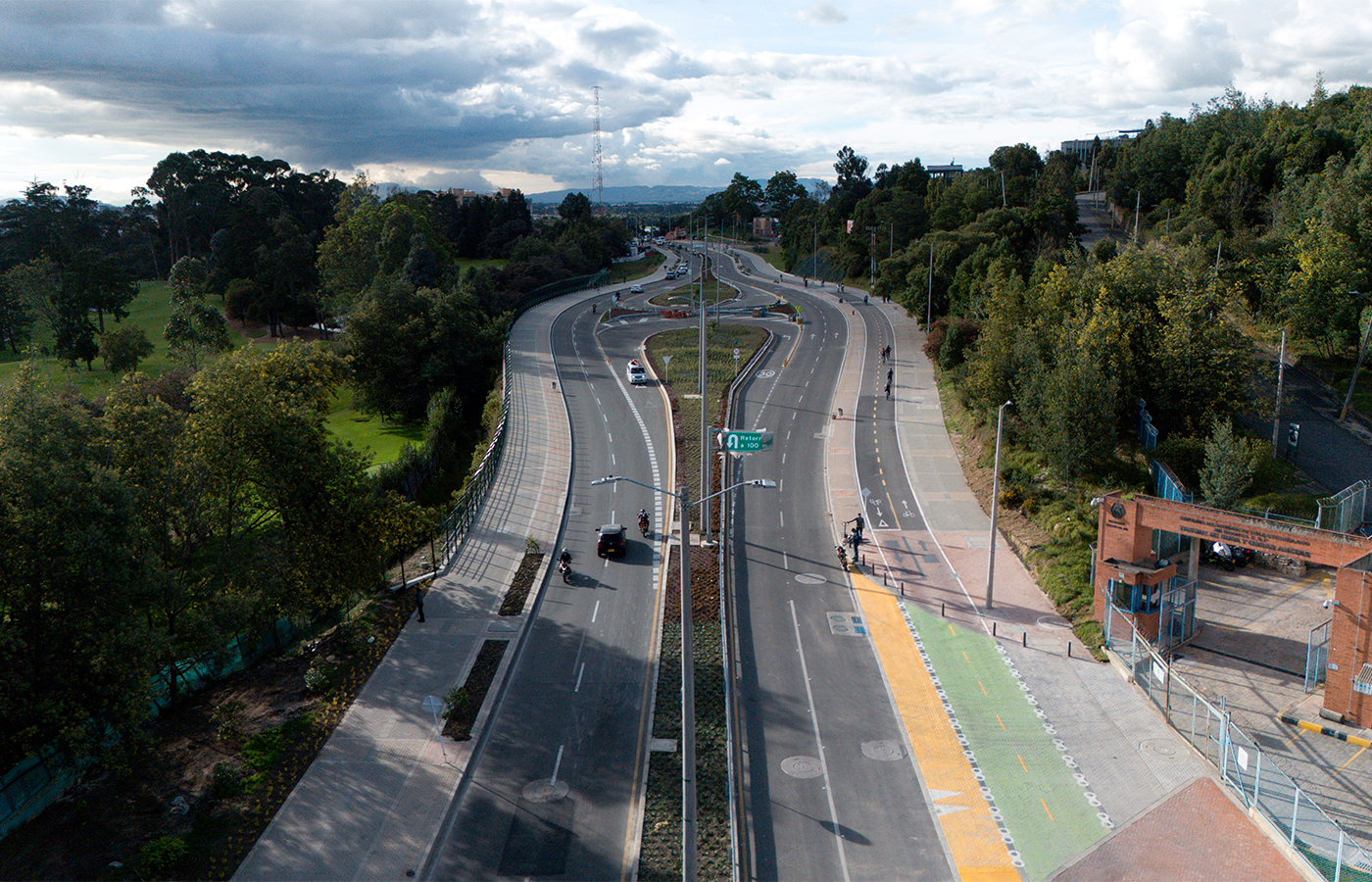 Colombia: Habilitan totalmente la Av. El Rincón en Bogotá