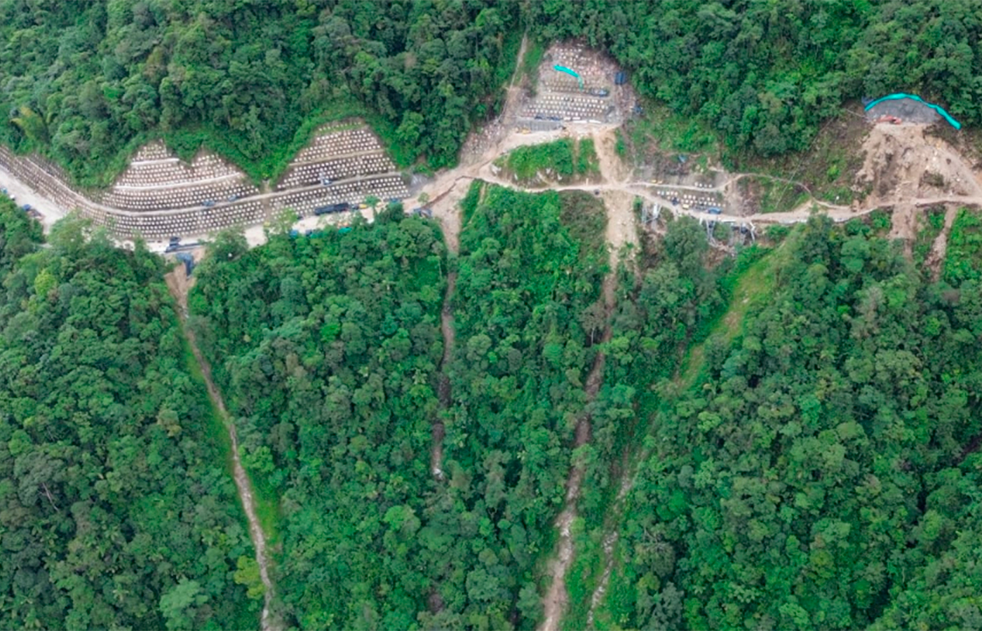 Colombia: La variante San Francisco - Mocoa tiene una ejecución del 30 % 