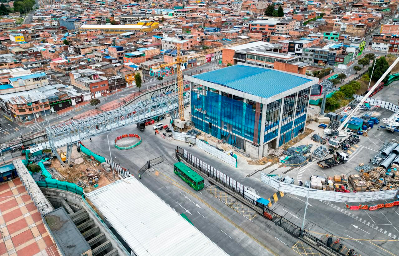 Colombia: TransMiCable San Cristóbal alcanza el 78 % de avance 