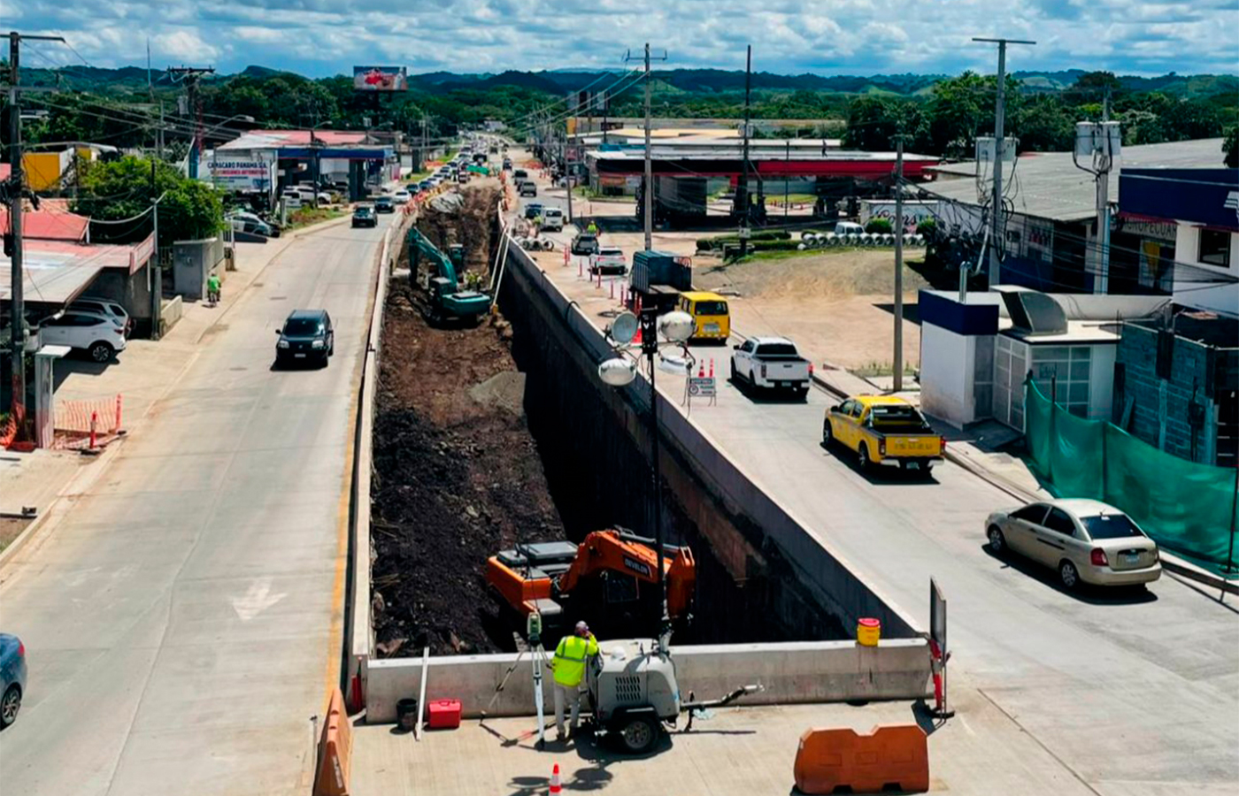 Panamá: Intercambiador de Chitré alcanza un 83% de avance 