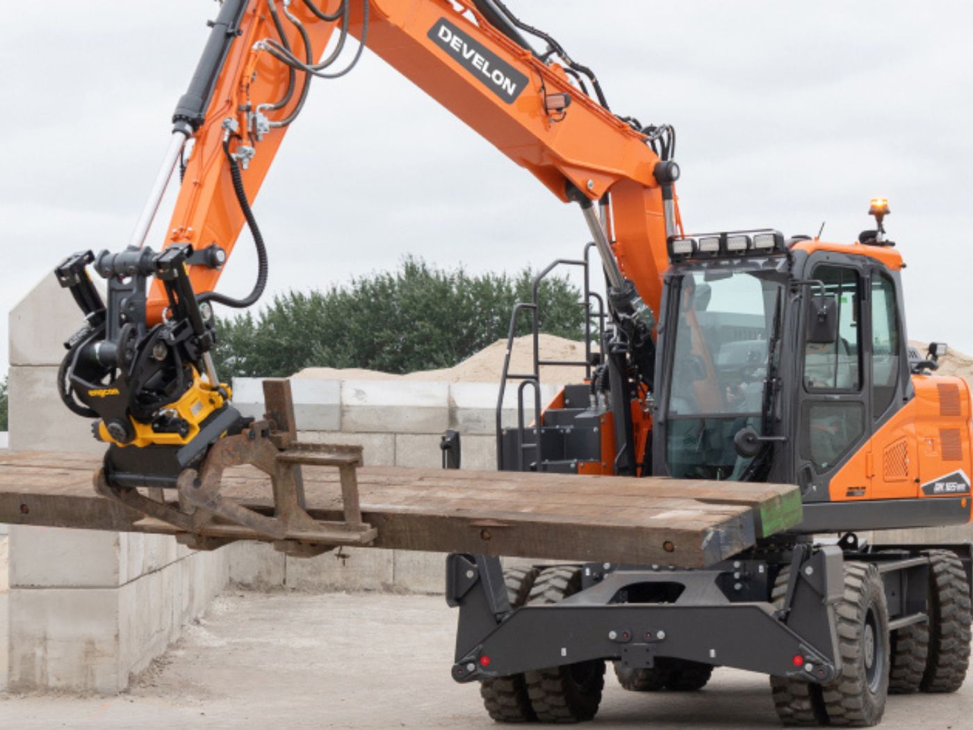 Principales mejoras en las excavadoras de ruedas de Develon