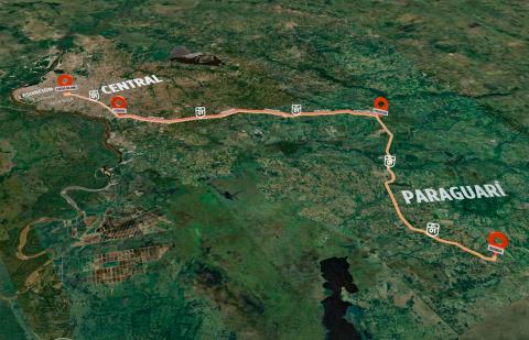 Paraguay recibe dos ofertas por el tramo Cuatro Mojones – Quiindy de la ruta PY01