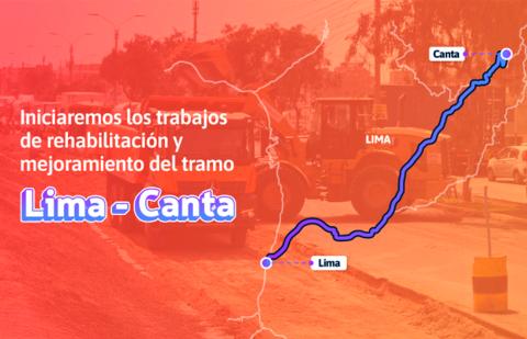 Perú: MTC impulsa culminación del tramo Lima – Canta