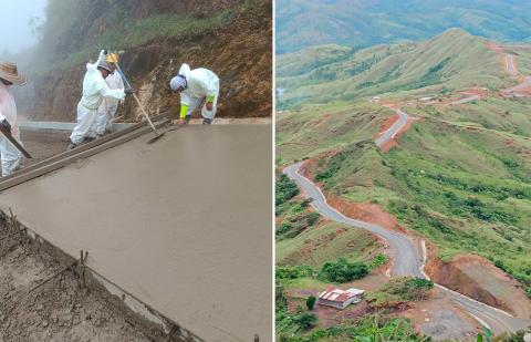 Panamá: MOP Veraguas inspecciona el proyecto Chumico - Alto Tolica - Guayabito