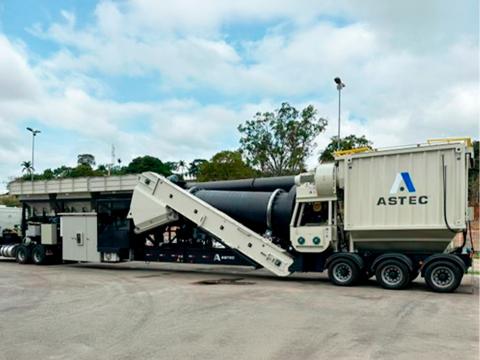 Astec lanza Ventura 140 en la Paving Expo 2025 Abierta opciones de configuración