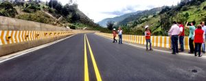 vía Cucuta-Pamplona en Colombia